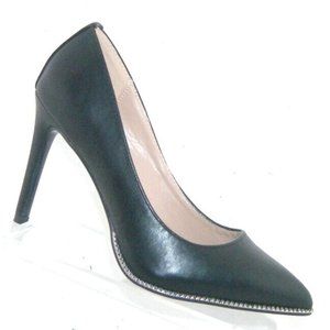 BCBGeneration Harlia black man made pointed toe slip on pump heels 6.5M